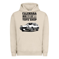 Pigment French Oak initial d fujiwara tofu shop ae86 manga Urban Hoodie - lanVoArt