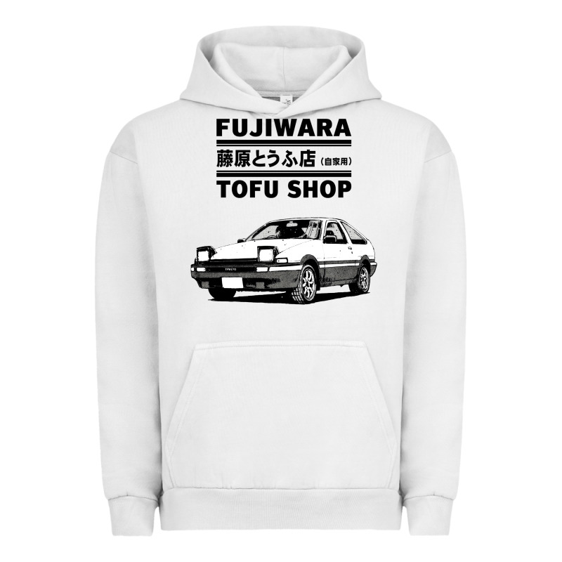 Initial D Fujiwara Tofu Shop Ae86 Manga Urban Hoodie by lanVoArt | Teevron
