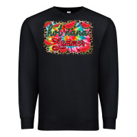 Black Hot nana summer Premium Sweatshirt - RacoonDesign