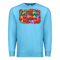 Ocean Blue Hot nana summer Premium Sweatshirt - RacoonDesign