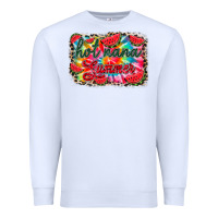 White Hot nana summer Premium Sweatshirt - RacoonDesign