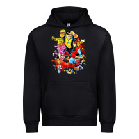 Black invincible and friend hero art Urban Hoodie - lanVoArt