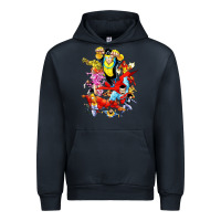 Navy invincible and friend hero art Urban Hoodie - lanVoArt