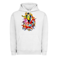 Pigment Lunar Rock invincible and friend hero art Urban Hoodie - lanVoArt