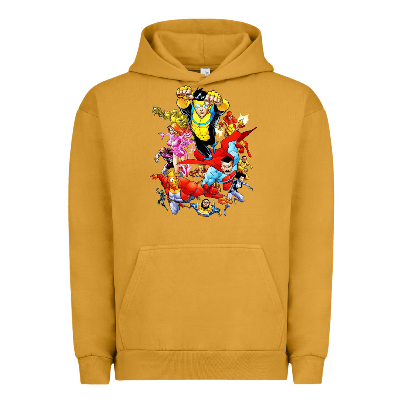 Invincible And Friend Hero Art Urban Hoodie by lanVoArt | Teevron