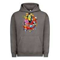 Pigment Tornado invincible and friend hero art Urban Hoodie - lanVoArt