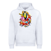 White invincible and friend hero art Urban Hoodie - lanVoArt