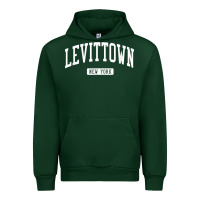 Forest Green levittown new york ny vintage athletic sports design t shirt Urban Hoodie - lanVoArt