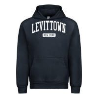 Navy levittown new york ny vintage athletic sports design t shirt Urban Hoodie - lanVoArt