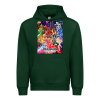 Forest Green bakugan Urban Hoodie - lanVoArt