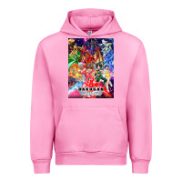 Fuchsia Pink bakugan Urban Hoodie - lanVoArt