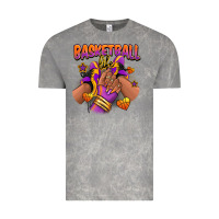 Cloud Rock Basketball life afro girl sneakers Vintage Tee - RanaPortraitStore