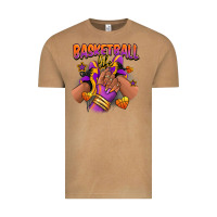 Vintage Camel Basketball life afro girl sneakers Vintage Tee - RanaPortraitStore