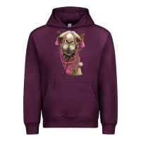 Mauve Wine camel Urban Hoodie - BarkalooDesign