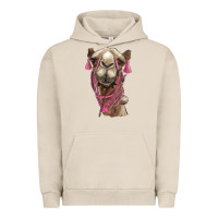 Pigment French Oak camel Urban Hoodie - BarkalooDesign