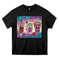 Black Western Mom Coffee Cups Tumbler Heavy Core Tee - BundleAndBundleShop