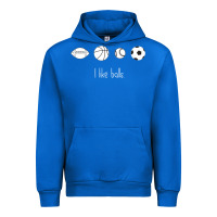 Cobalt Funny Sports Balls Gag Gift Urban Hoodie - lanVoArt