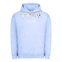 Pigment Grape Ice Funny Sports Balls Gag Gift Urban Hoodie - lanVoArt