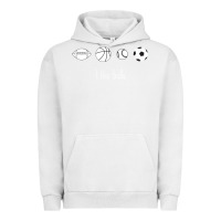 Pigment Lunar Rock Funny Sports Balls Gag Gift Urban Hoodie - lanVoArt
