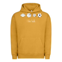 Pigment Peanut Butter Funny Sports Balls Gag Gift Urban Hoodie - lanVoArt