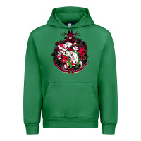 Emerald hazbin hotel christmas Urban Hoodie - lanVoArt