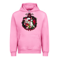 Fuchsia Pink hazbin hotel christmas Urban Hoodie - lanVoArt