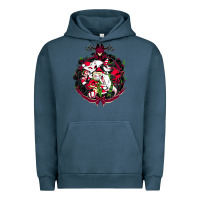 Pigment Midnight Navy hazbin hotel christmas Urban Hoodie - lanVoArt