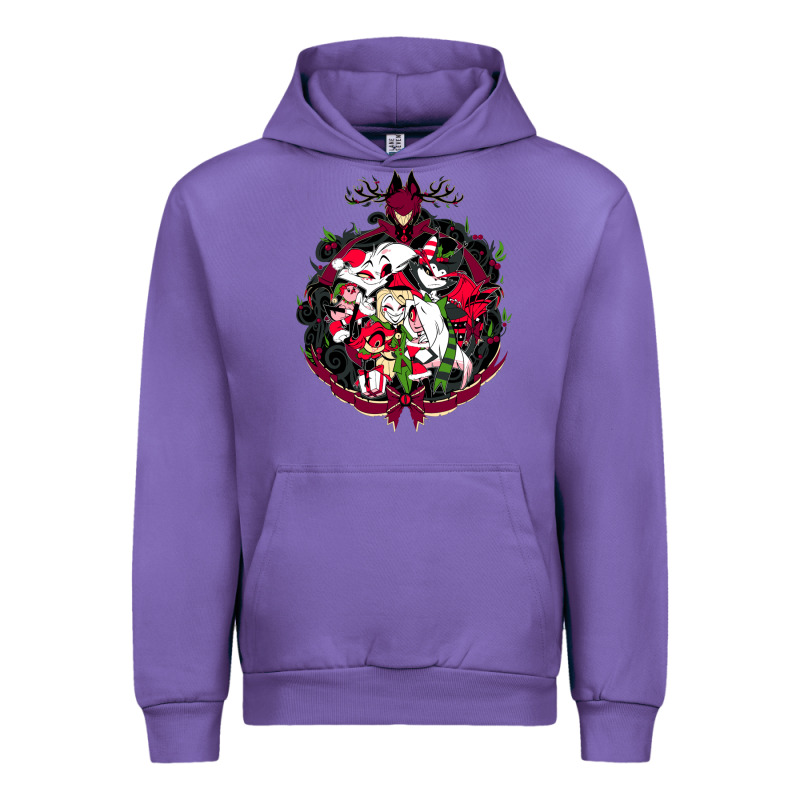 Hazbin Hotel Christmas Urban Hoodie by lanVoArt | Teevron