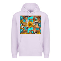 Lilac western mom Premium Hoodie - RanaPortraitStore