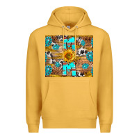Mustard western mom Premium Hoodie - RanaPortraitStore