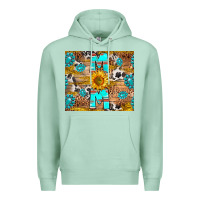 Seafoam western mom Premium Hoodie - RanaPortraitStore