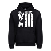 Black final fantasy xiii lightning white Urban Hoodie - lanVoArt