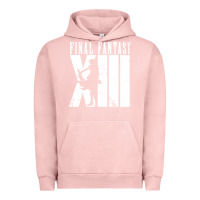 Pigment Salmon final fantasy xiii lightning white Urban Hoodie - lanVoArt
