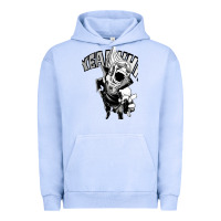 Pigment Grape Ice present mic screaming Urban Hoodie - lanVoArt