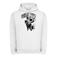 Pigment Lunar Rock present mic screaming Urban Hoodie - lanVoArt