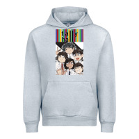 Heather Grey tally hall anime Urban Hoodie - lanVoArt