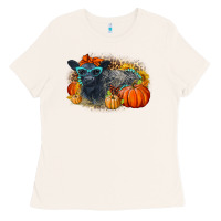 Bone Fall Autumn Baby Calf Ladies Tee - LillyAllenDesigns