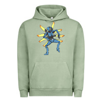Pigment Oil Green ultrakill  funny Urban Hoodie - lanVoArt