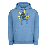 Pigment Pebble Blue ultrakill  funny Urban Hoodie - lanVoArt