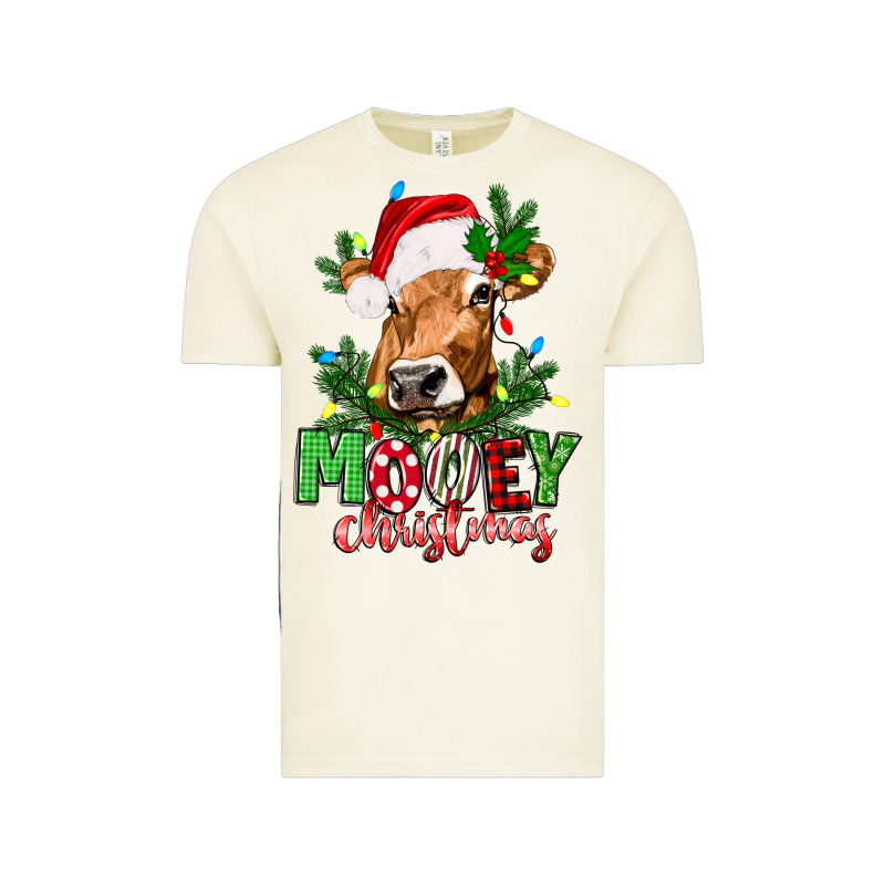 Mooey Christmas Vintage Tee by texasbilliewilder | Teevron