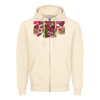 Sandshell Stuck On You Zipper Hoodie - CowhideDigitalArt