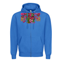 True Royal Stuck On You Zipper Hoodie - CowhideDigitalArt