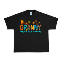 Black customized this granny loves her little pumpkins Urban Heavy Tee - texasbilliewilder