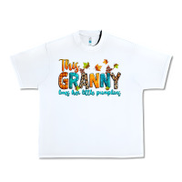 White customized this granny loves her little pumpkins Urban Heavy Tee - texasbilliewilder