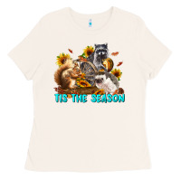 Bone Fall Tis The Season Animals Ladies Tee - LillyAllenDesigns