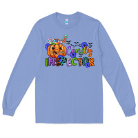 Colony Blue candy inspector Long Sleeve Tee - CowGirlArtShop