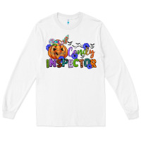White candy inspector Long Sleeve Tee - CowGirlArtShop