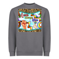 Storm Pride lgbtq love always wins peace gender symbol Heavyweight Sweatshirt - BundleAndBundleShop