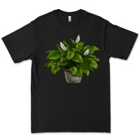 Black Peace Lily Premium Tee - LillyAllenDesigns