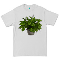 Dove Grey Peace Lily Premium Tee - LillyAllenDesigns
